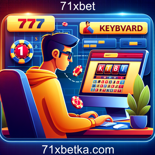 Atração dos Jogos de Palavras-Chave em 71xbet