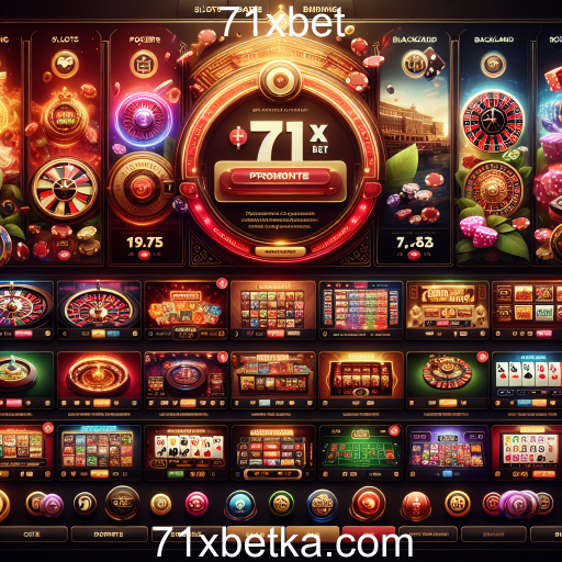 Explorando a Revolução dos Jogos Online com a 71xbet